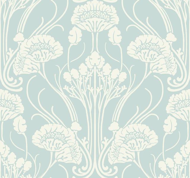 Nouveau Damask Wallpaper