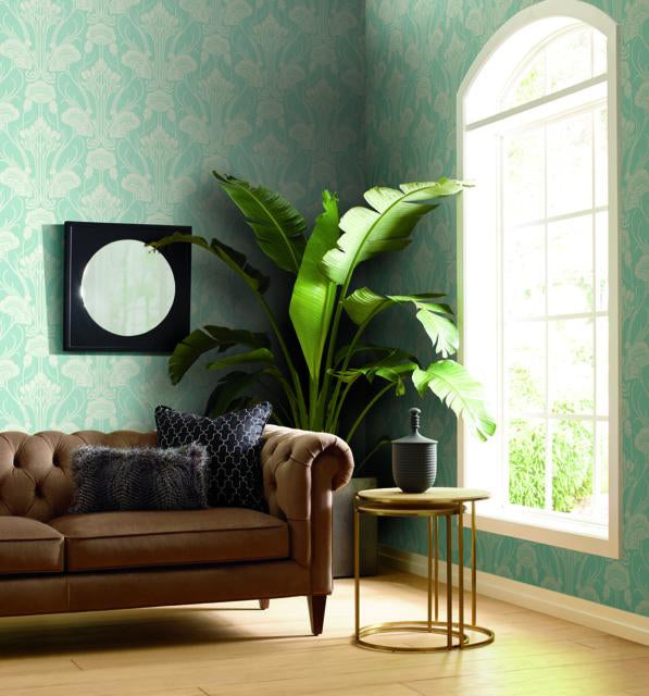 Nouveau Damask Wallpaper