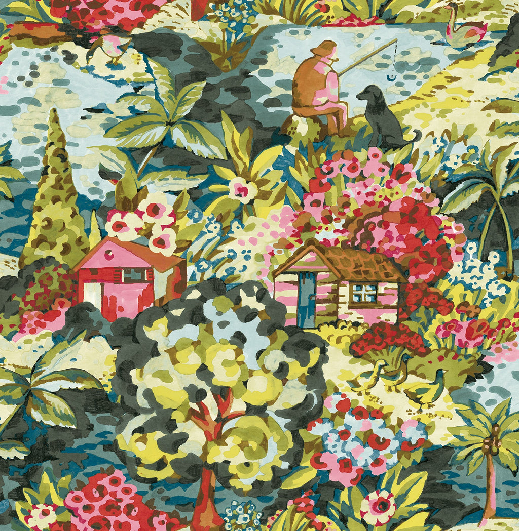 Whimsical, Flowers, Botanical, Vinyl