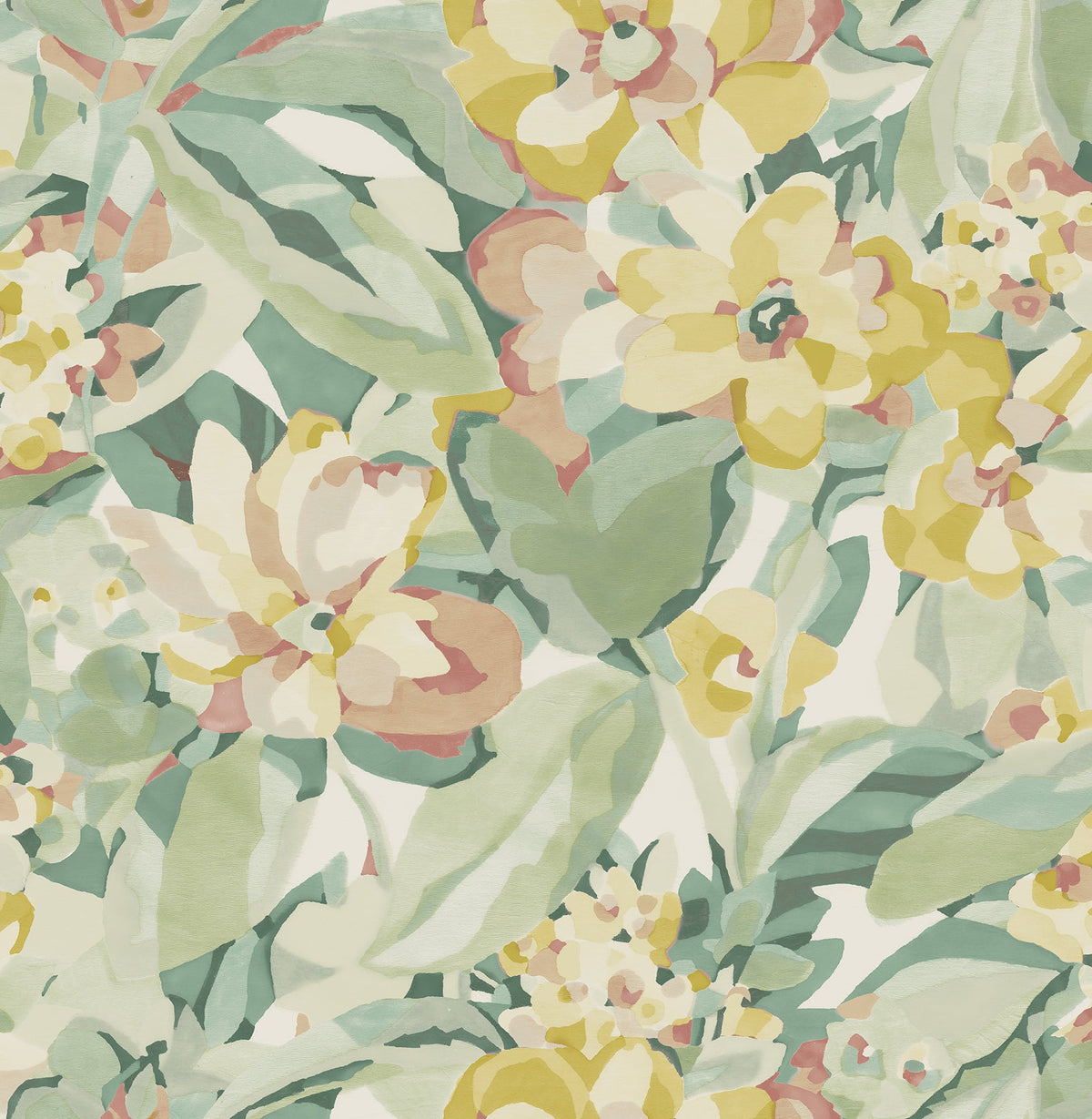 Whimsical, Flowers, Botanical, Vinyl
