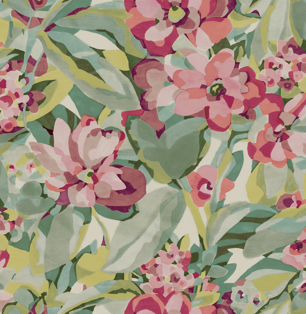 Whimsical, Flowers, Botanical, Vinyl