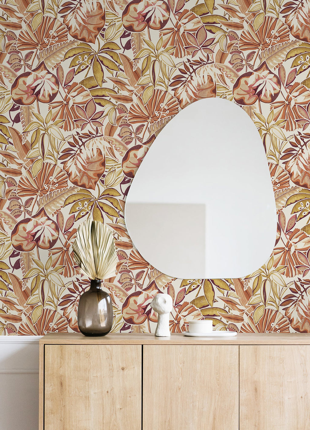 Feuilles Peel & Stick Wallpaper