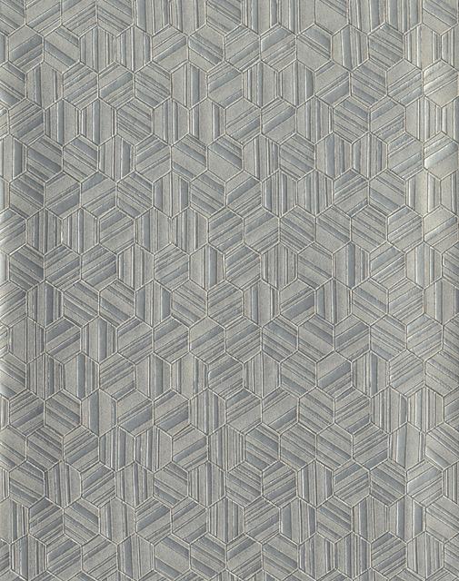 Wallpaper, Candice Olson, Moonstruck, Metallics, Geometrics, Fabric-Backed Vinyl, Unpasted