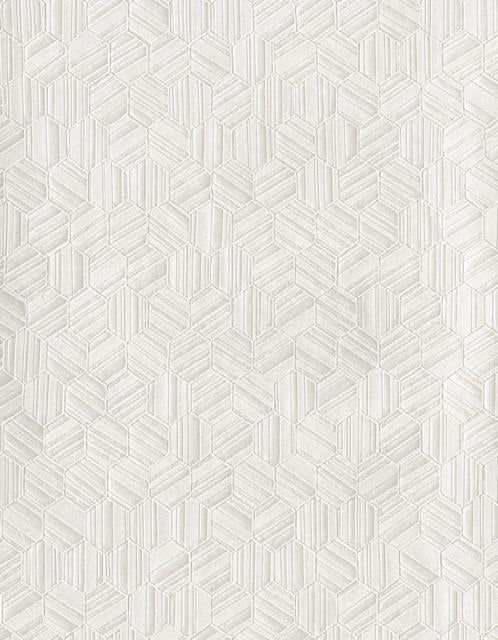 Wallpaper, Candice Olson, Moonstruck, White/Off Whites, Geometrics, Fabric-Backed Vinyl, Unpasted