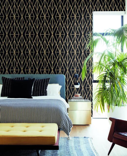 Riviera Bamboo Trellis Wallpaper