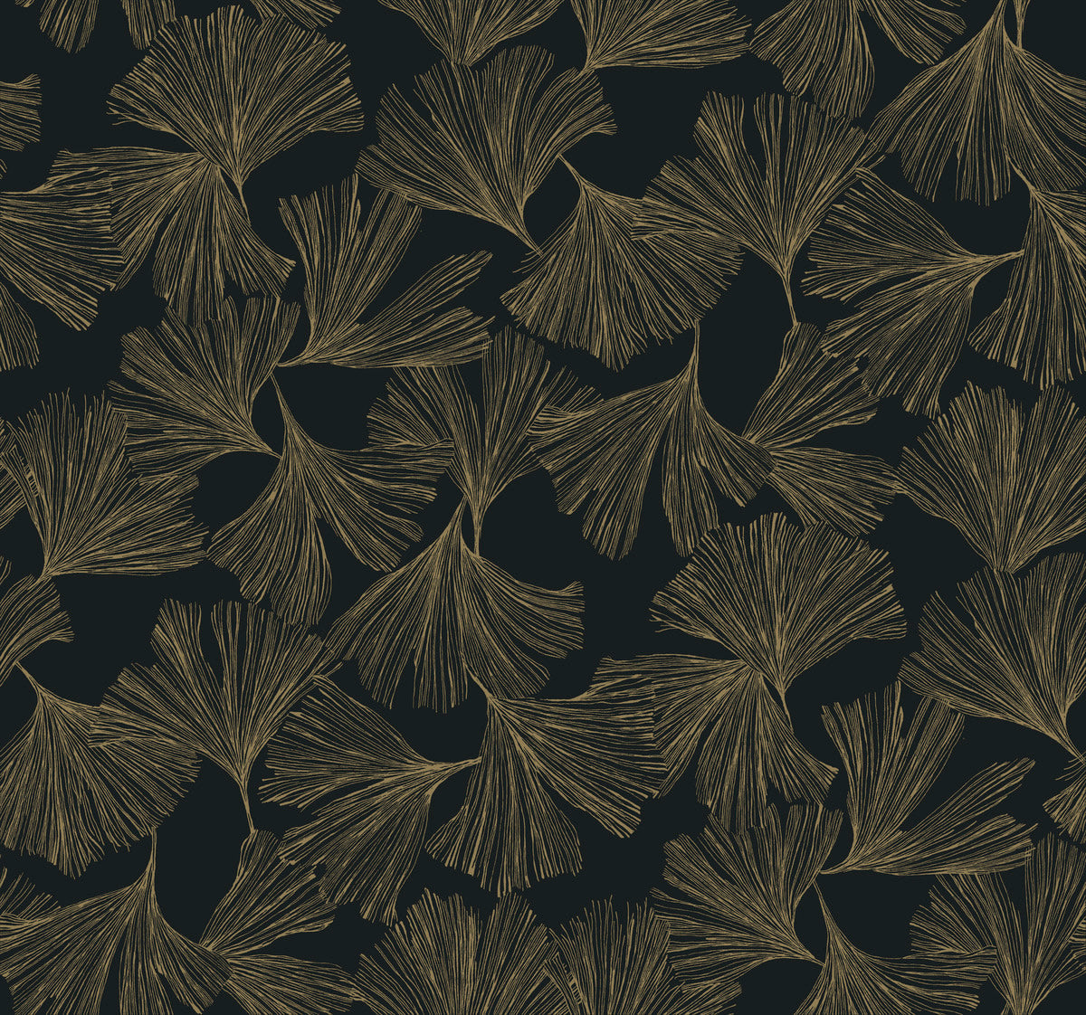 Ginkgo Toss Wallpaper