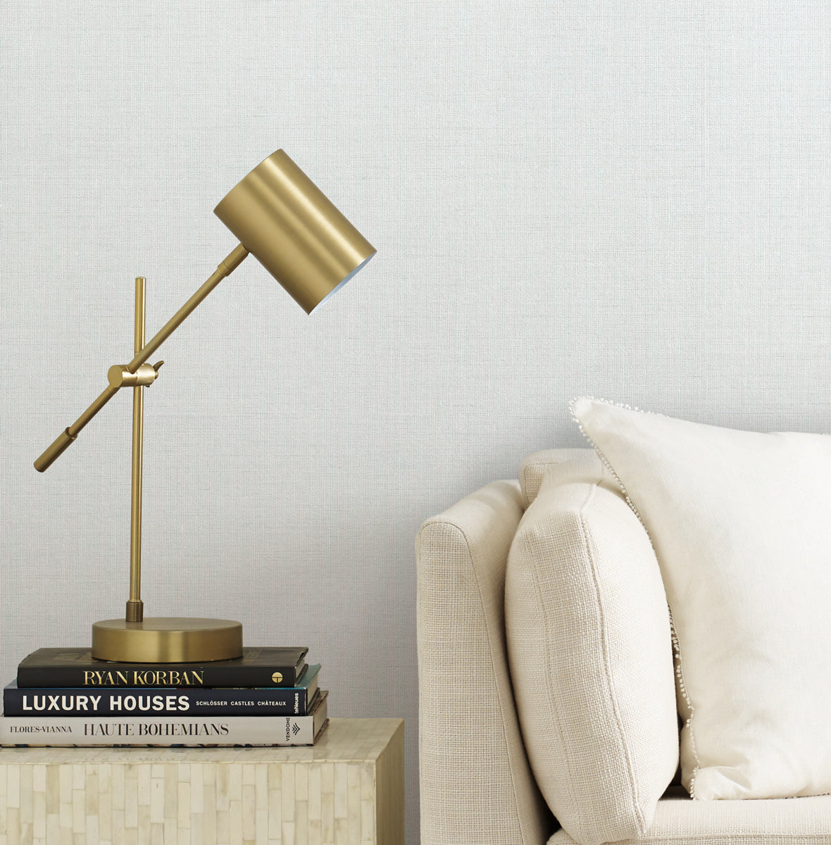 Gossamer Woven Wallpaper