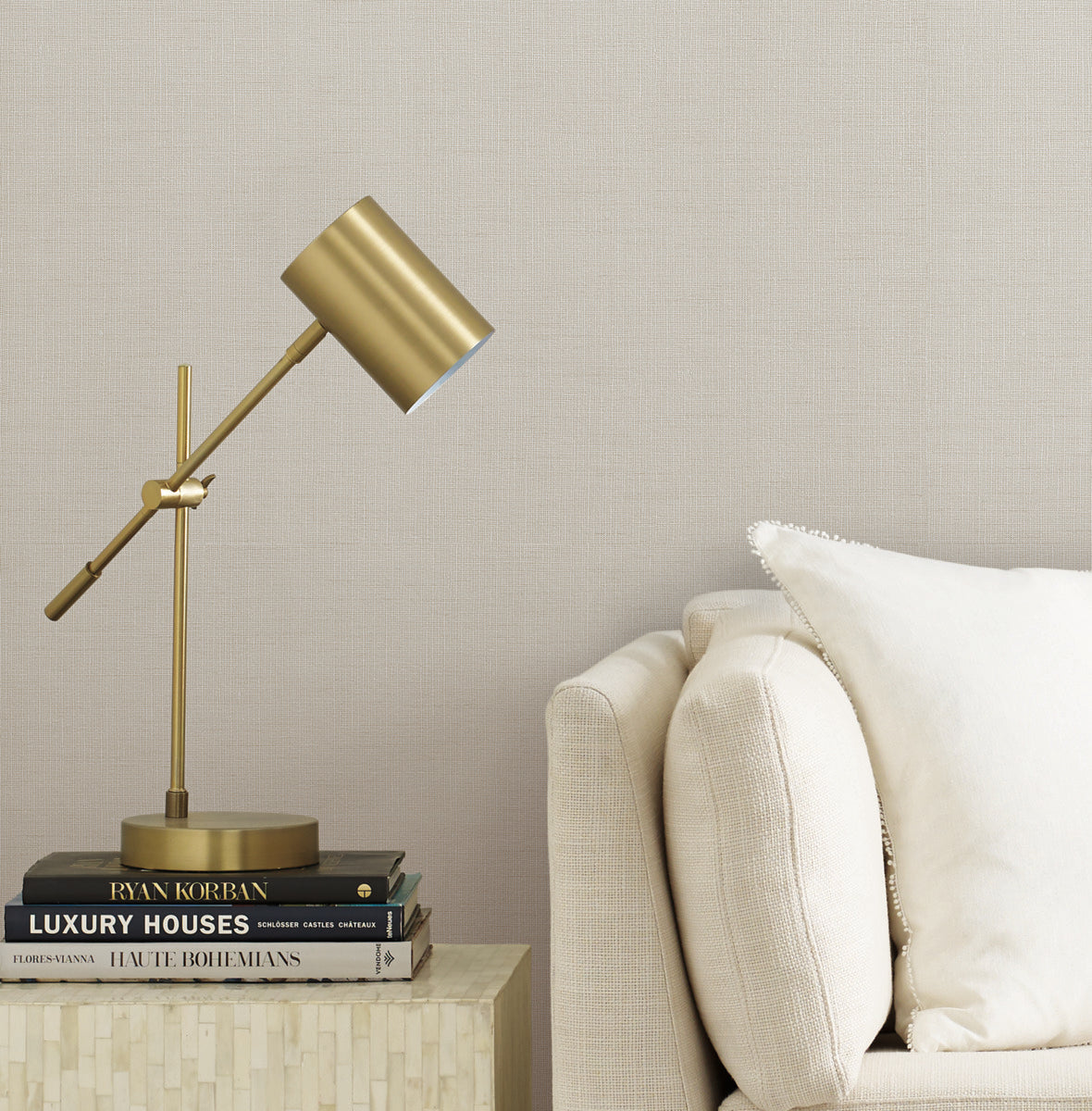 Gossamer Woven Wallpaper