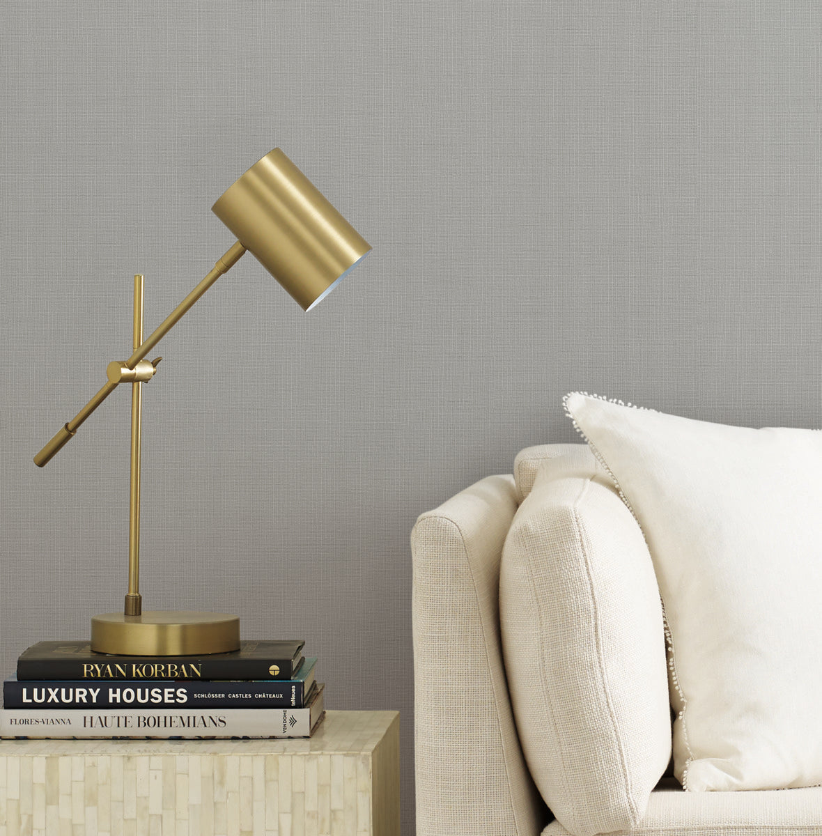 Gossamer Woven Wallpaper