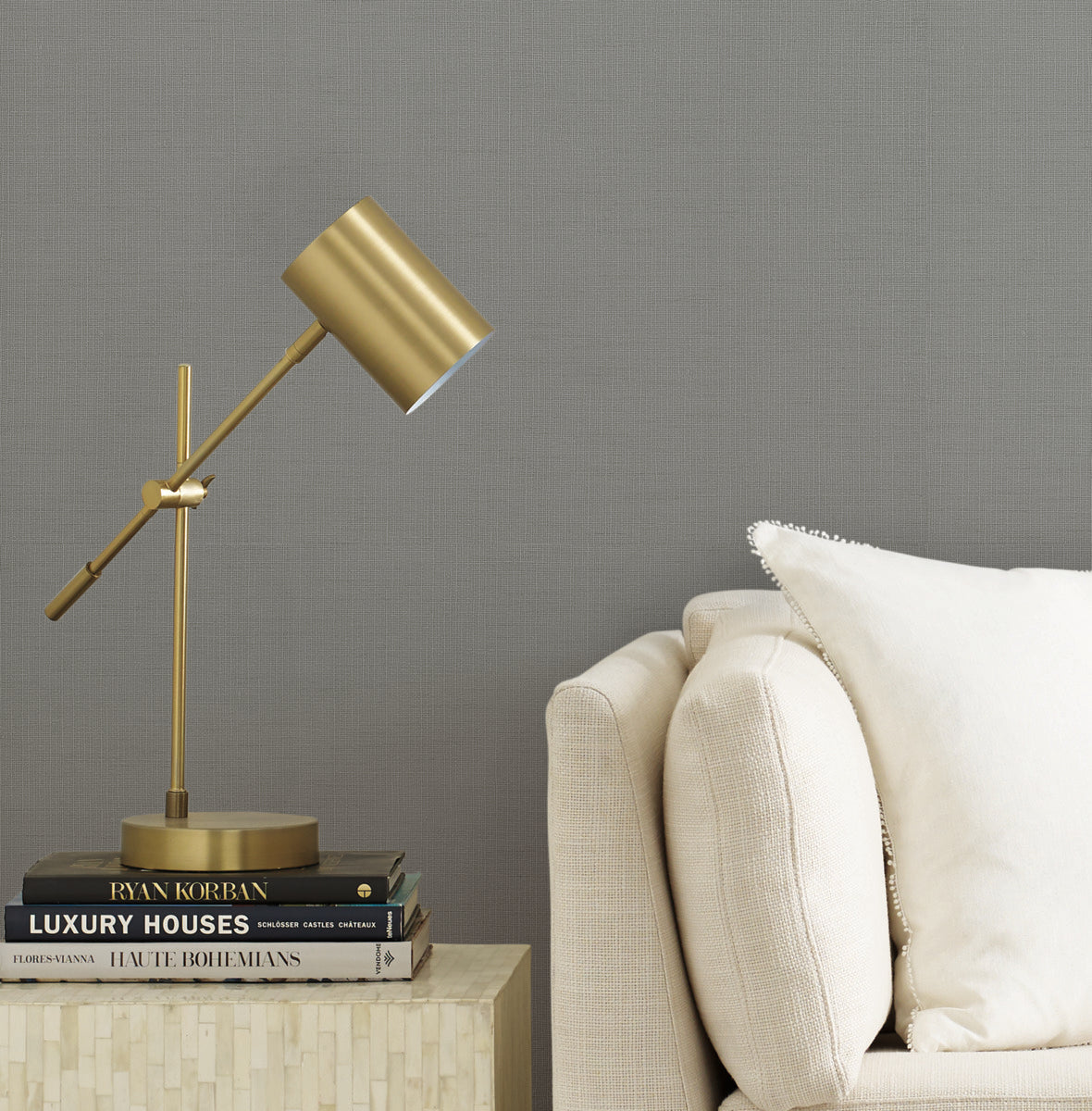 Gossamer Woven Wallpaper