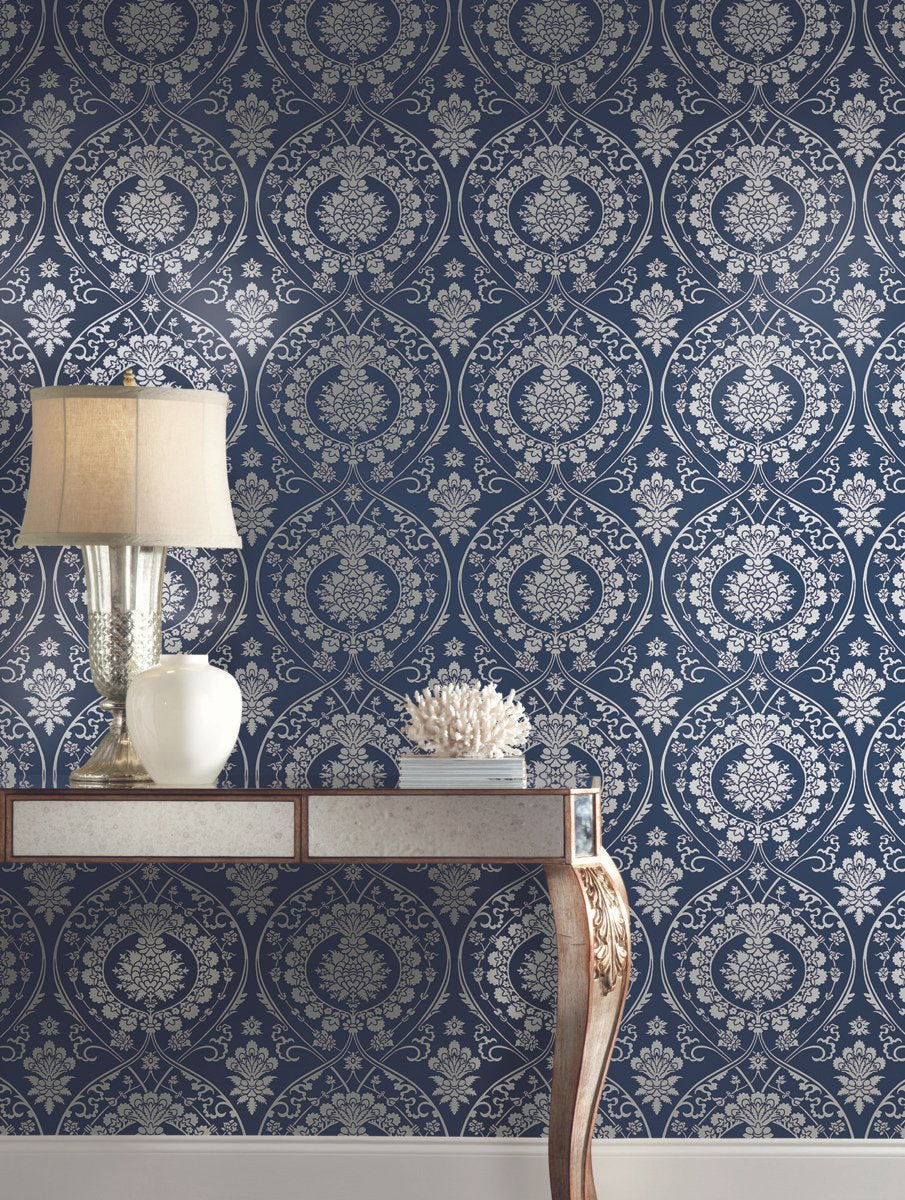 Imperial Damask Wallpaper