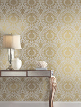 Load image into Gallery viewer, Imperial Damask Wallpaper