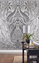 Load image into Gallery viewer, Jaipur Paisley Damas Wallpaper Mural