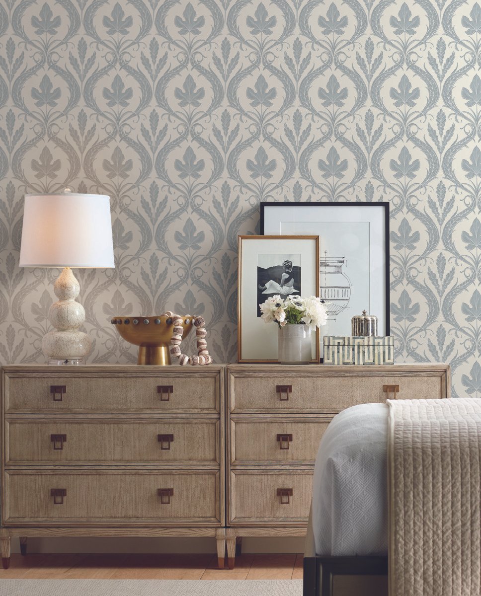 Adirondack Damask Wallpaper