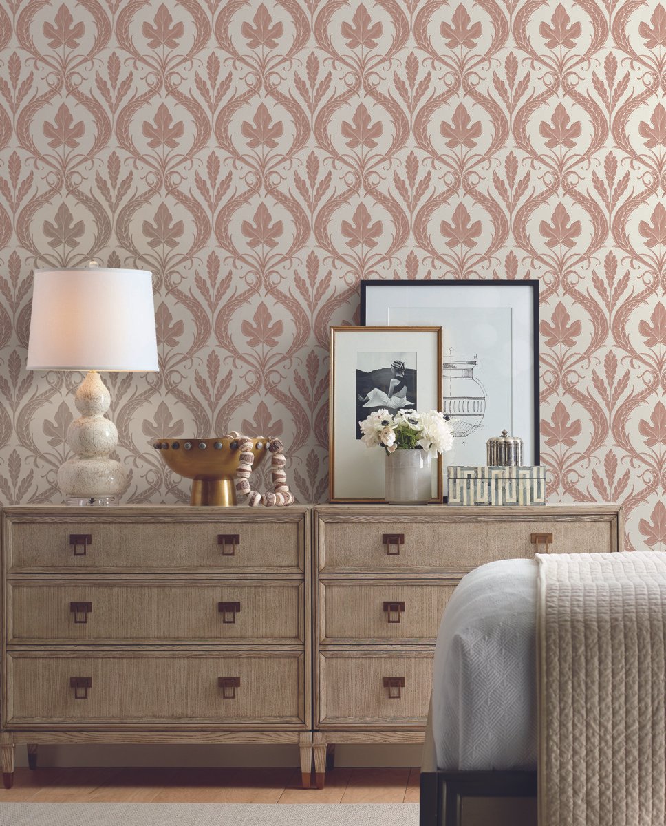 Adirondack Damask Wallpaper