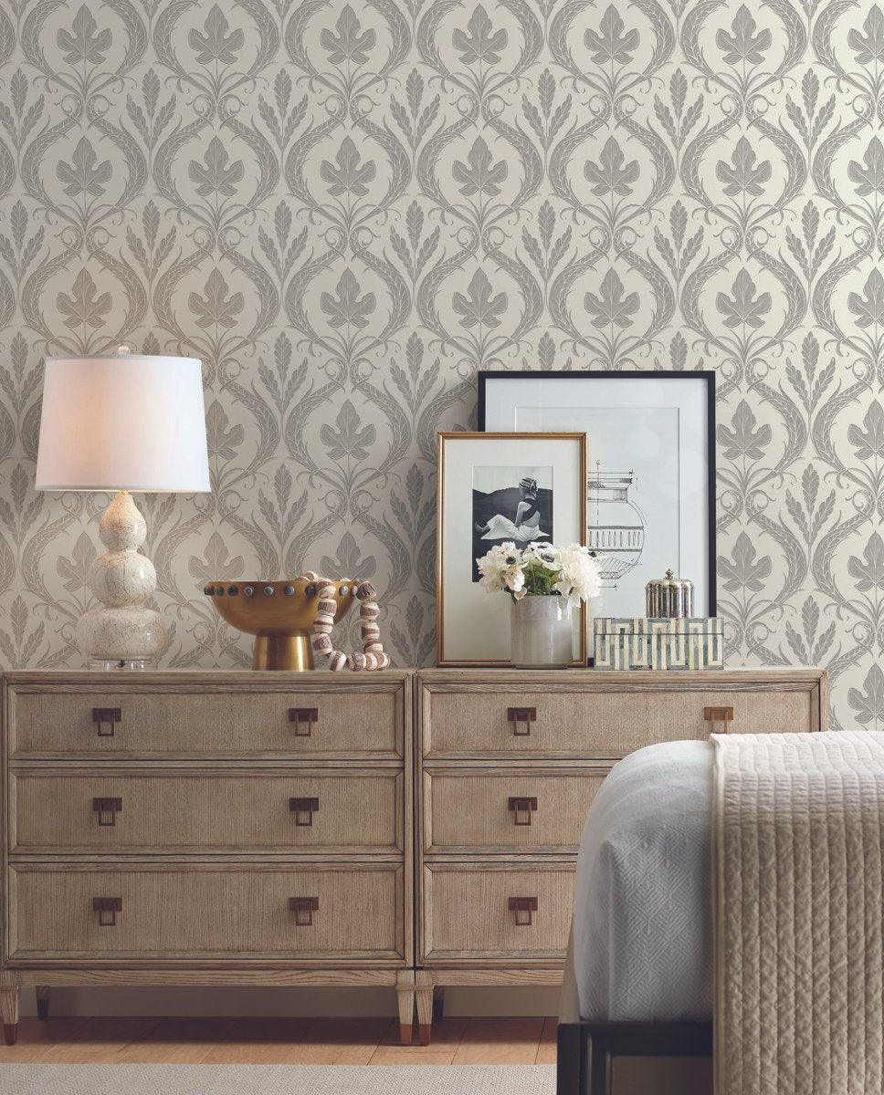 Adirondack Damask Wallpaper