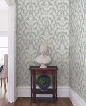 Load image into Gallery viewer, Royal Fern Damask Wallpaper