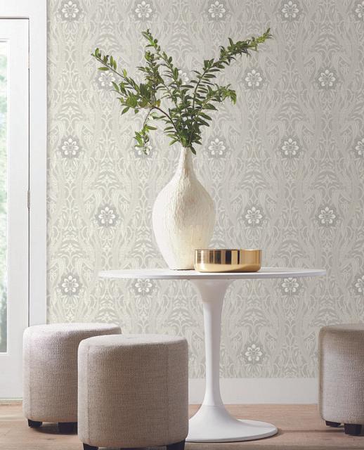 Gatsby Damask Wallpaper