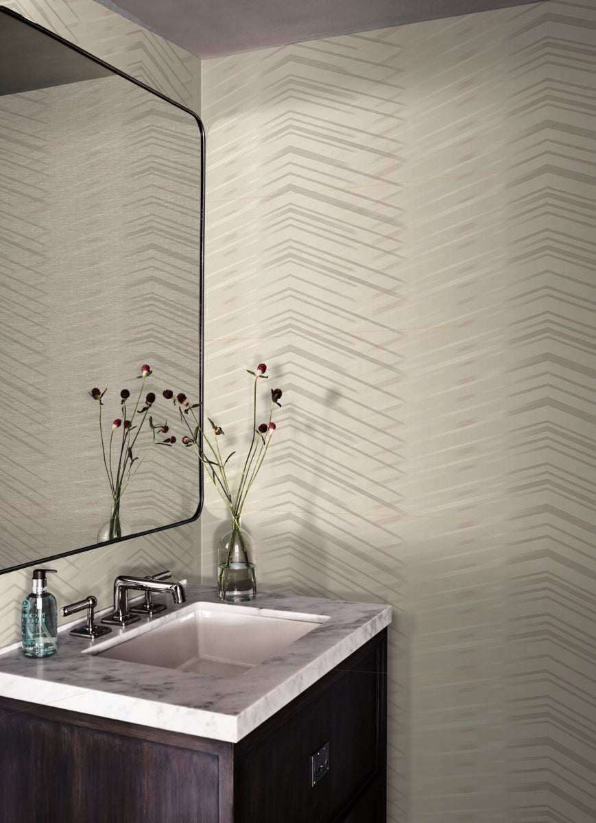 Glistening Chevron Wallpaper