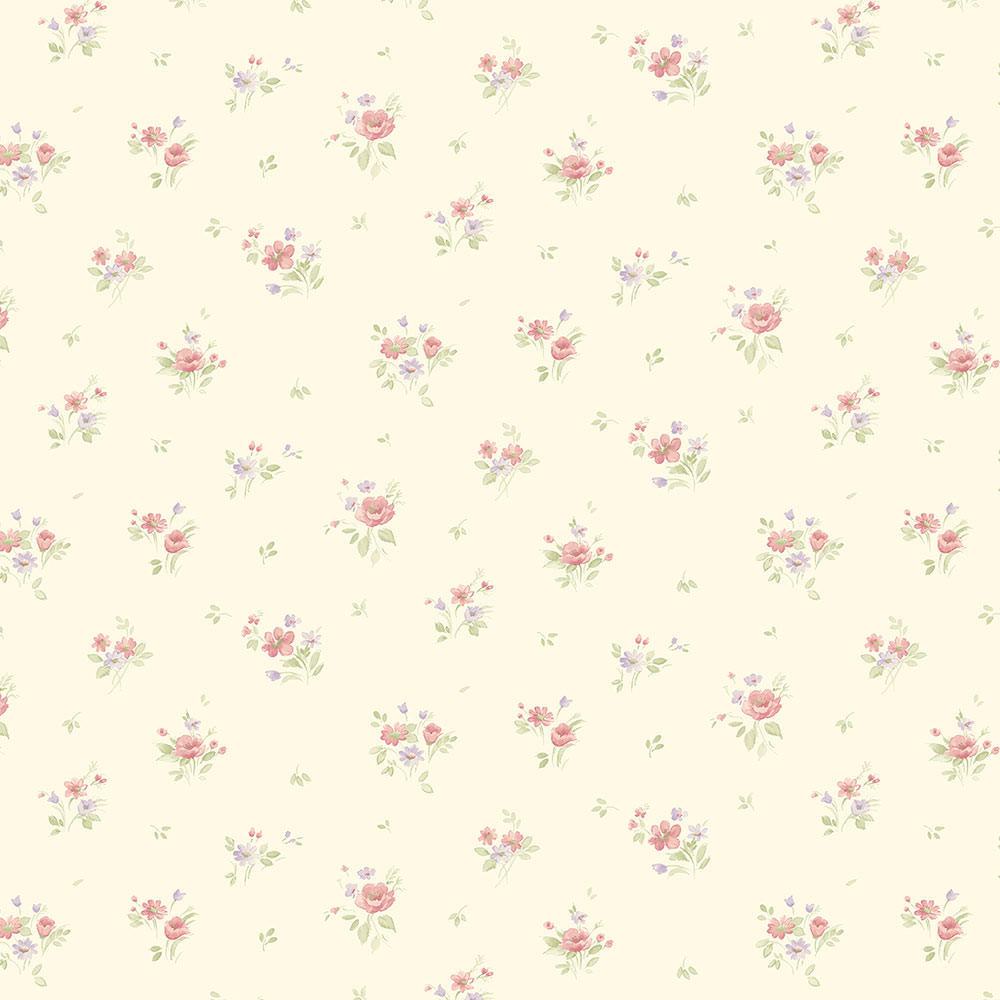 wallpaper, wallpapers, floral, flowers, stems, leaves, bouquet, small print