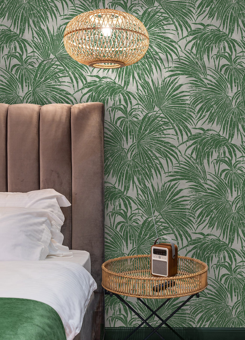 Cassava Palm Peel & Stick Wallpaper