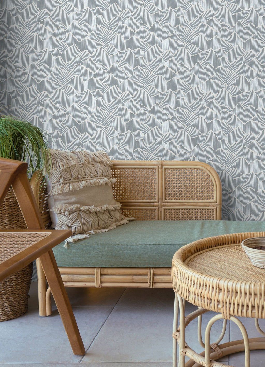 Ridge & Valley Peel & Stick Wallpaper