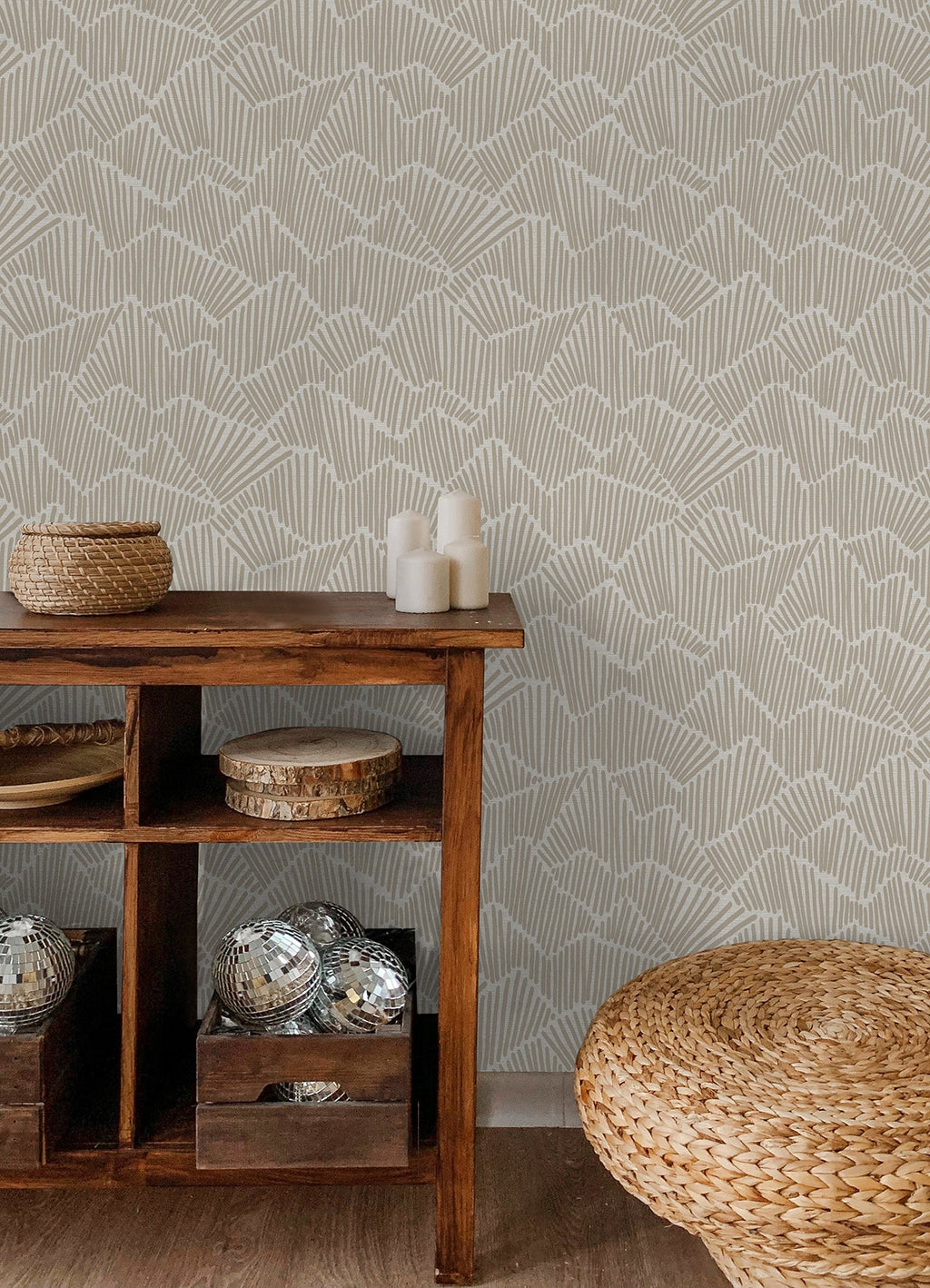 Ridge & Valley Peel & Stick Wallpaper