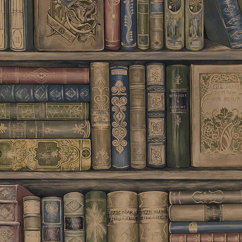 wallpaper, wallpapers, books, bookcase, vintage, old books, leather bound books, shelves