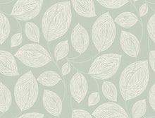 Load image into Gallery viewer, Contoured Leaves Wallpaper