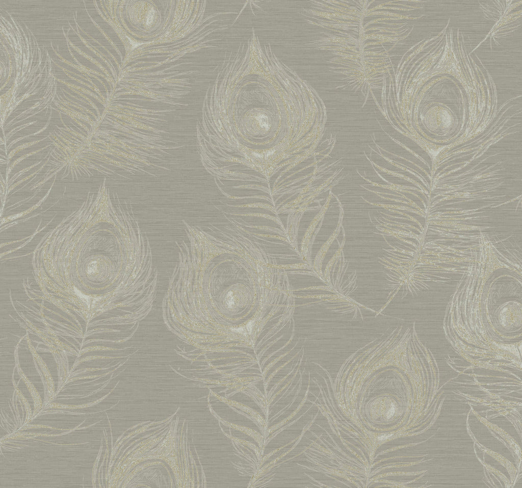 Regal Peacock Wallpaper