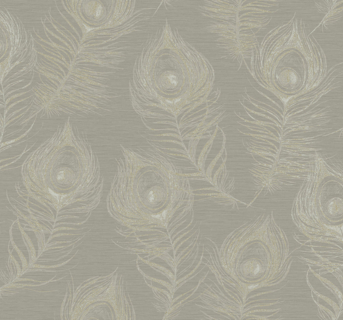 Regal Peacock Wallpaper