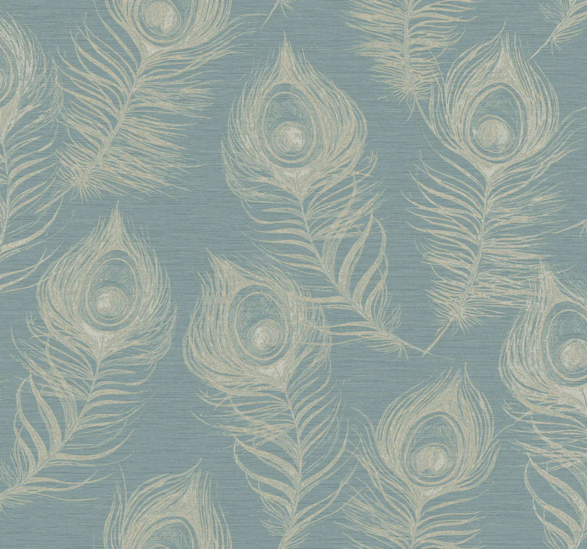 Regal Peacock Wallpaper