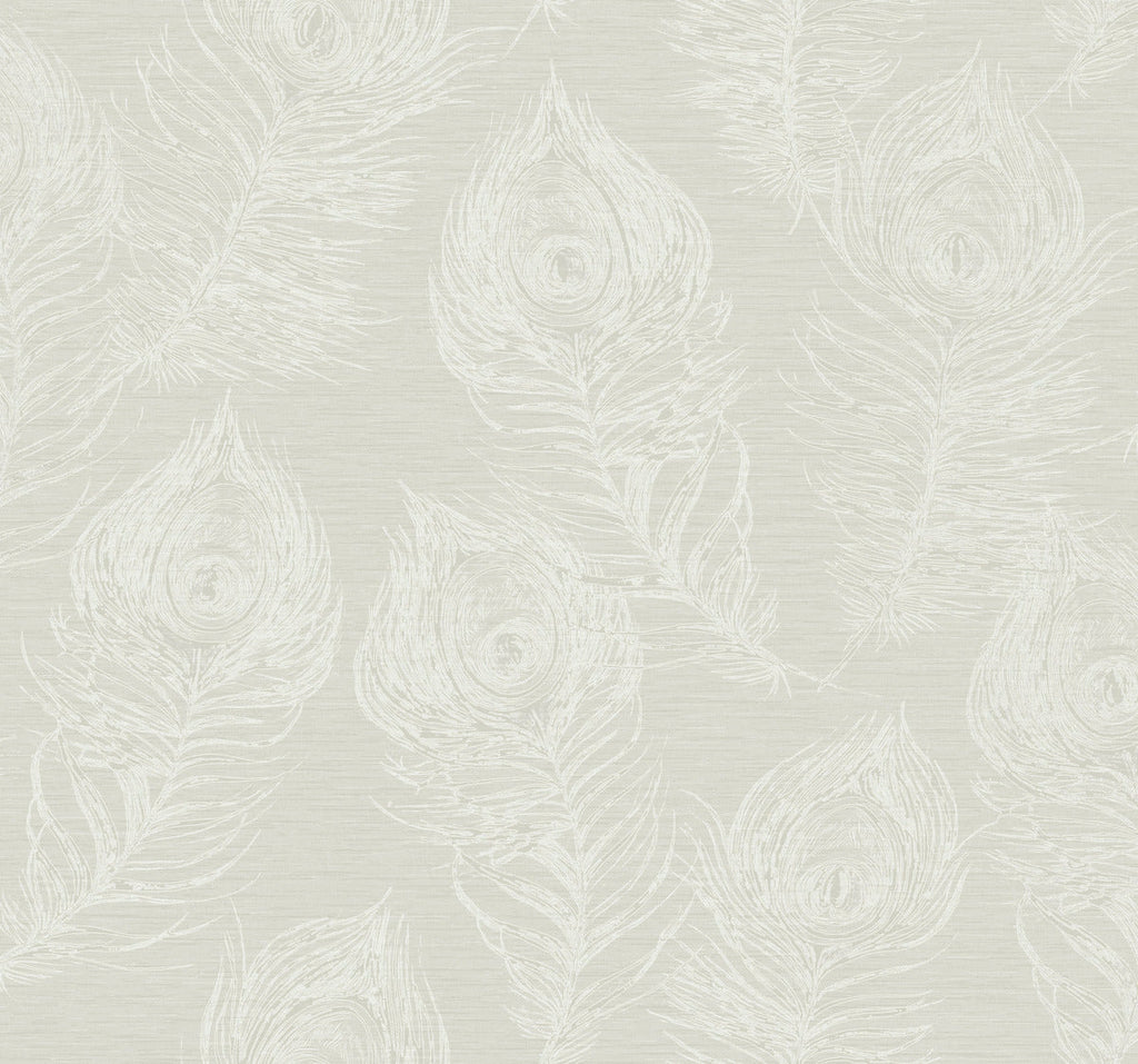 Regal Peacock Wallpaper