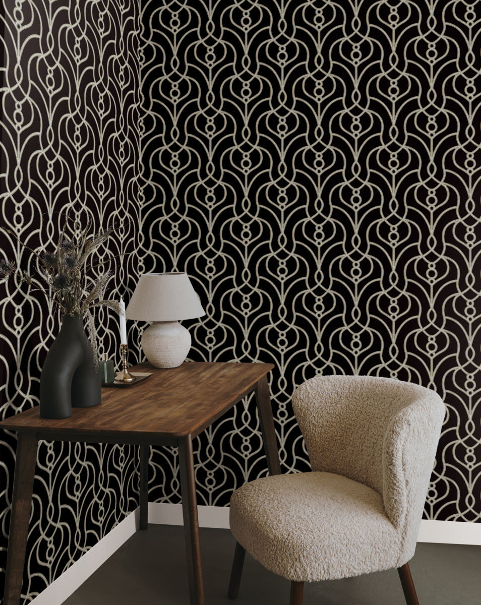 Divine Trellis Wallpaper