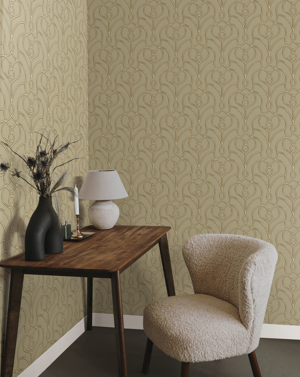 Divine Trellis Wallpaper