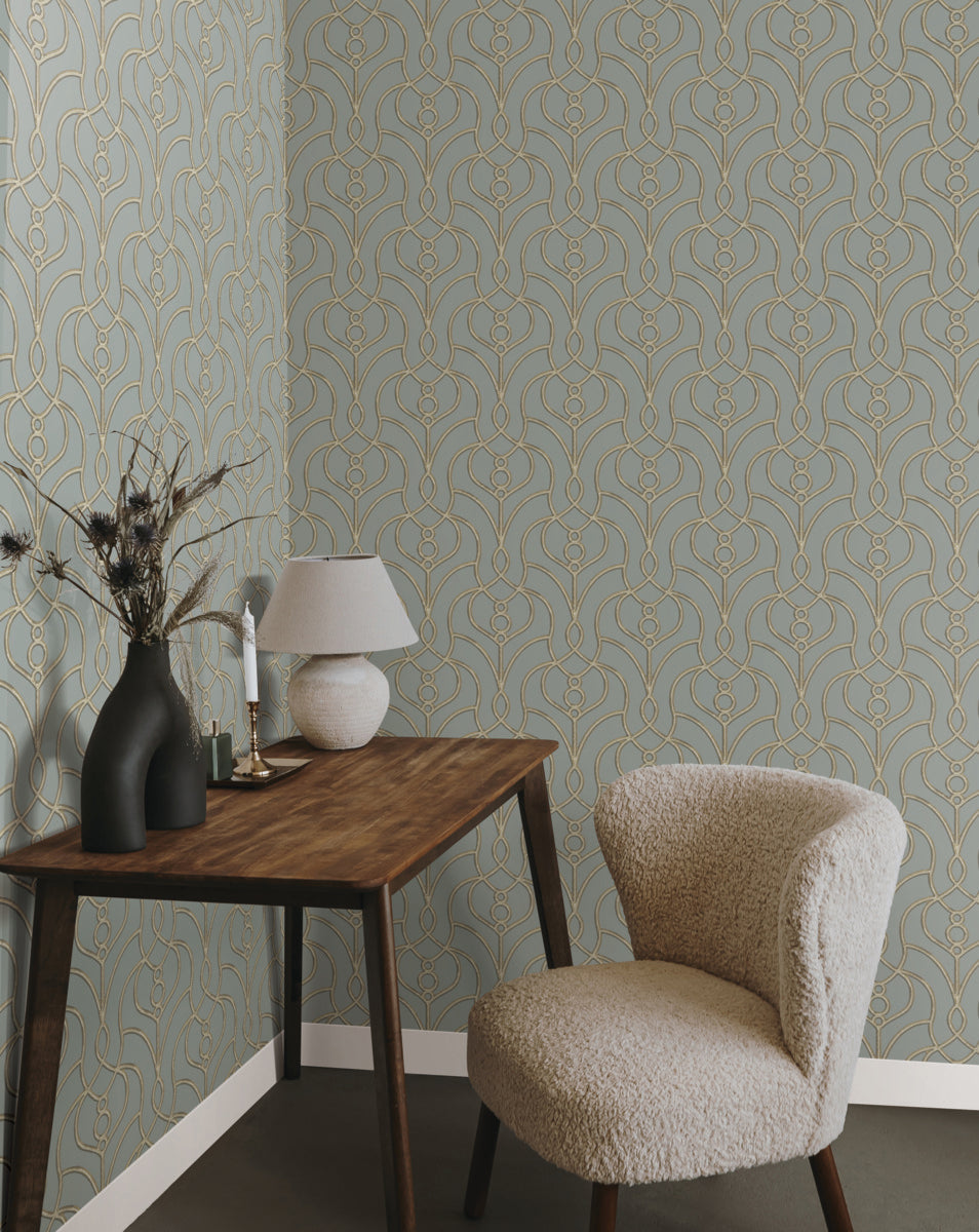 Divine Trellis Wallpaper