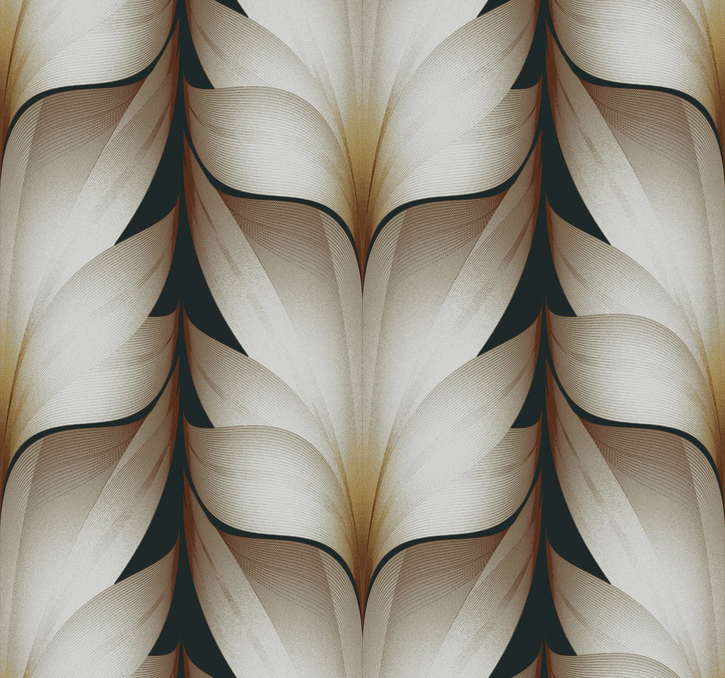 Lotus Light Stripe Wallpaper