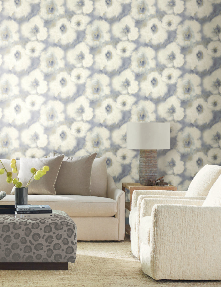 Blended Floral Wallpaper