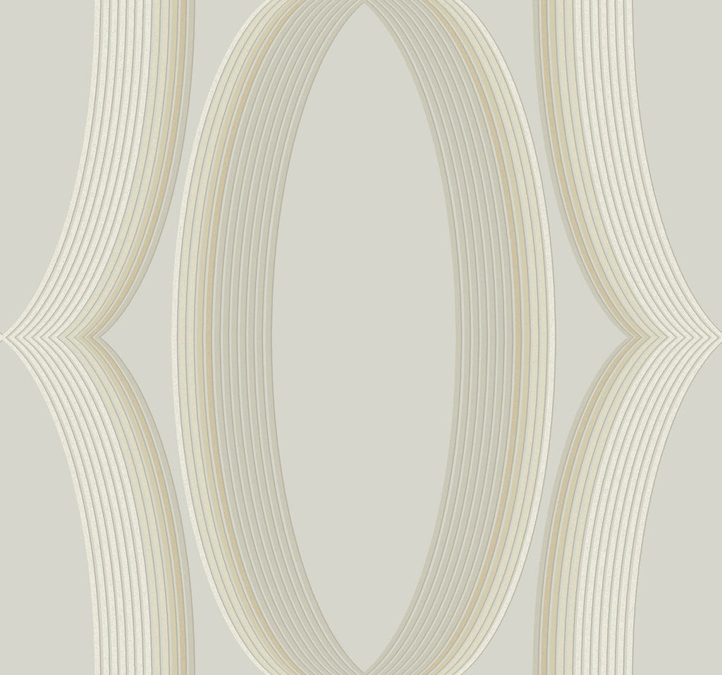 Progression Ogee Wallpaper