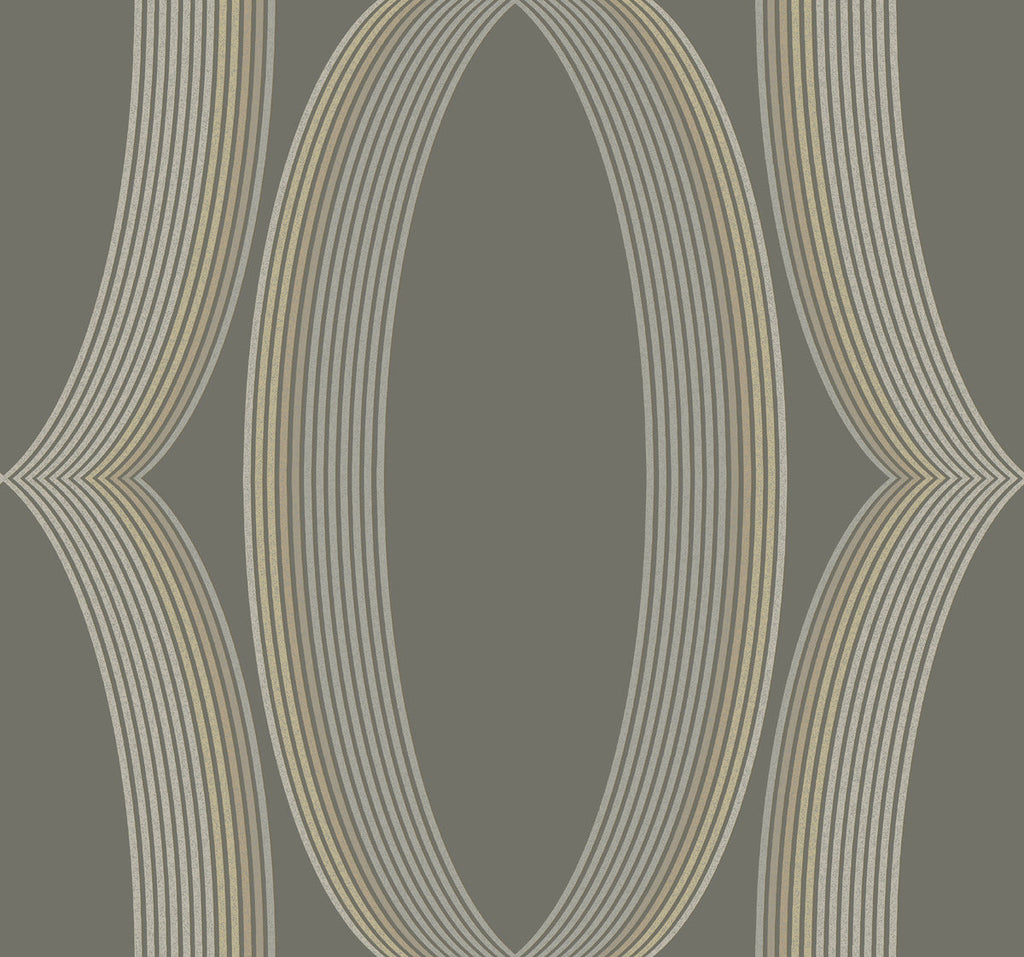 Progression Ogee Wallpaper