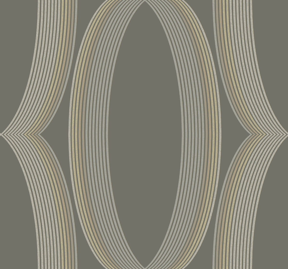 Progression Ogee Wallpaper