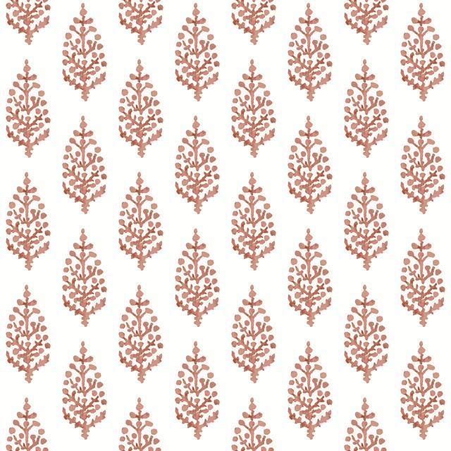 Paisley On Calico Wallpaper