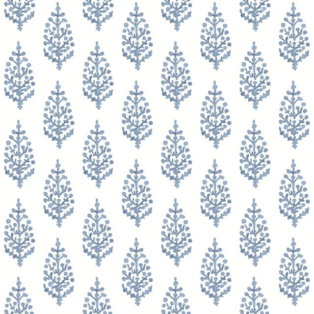 Paisley On Calico Wallpaper
