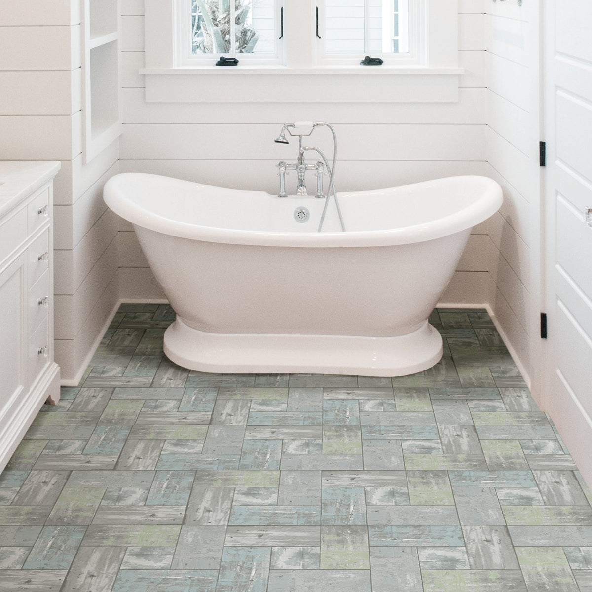 Boardwalk Peel & Stick Floor Tiles