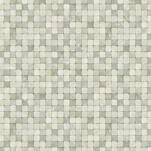 Faux 1/2" Tiles Wallpaper