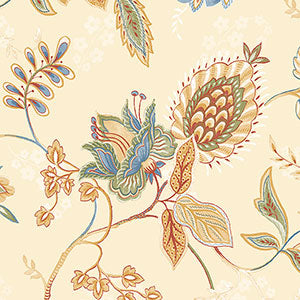 GC29831 Cream bg. Floral