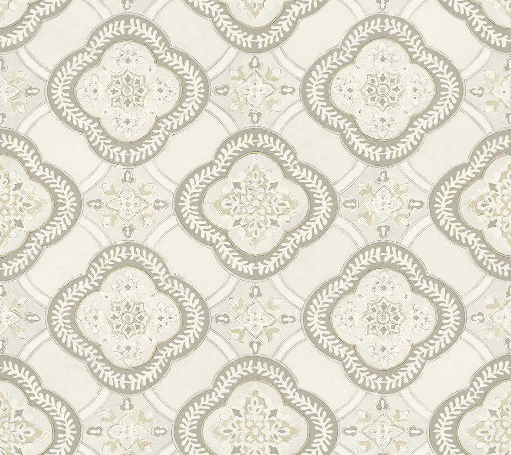 Garden Trellis Wallpaper