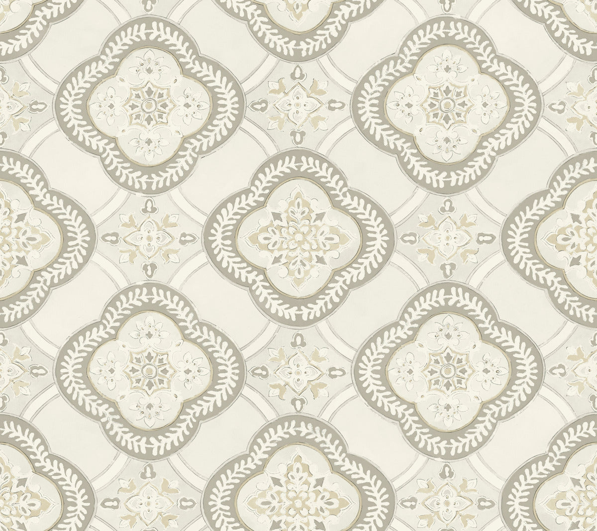 Garden Trellis Wallpaper