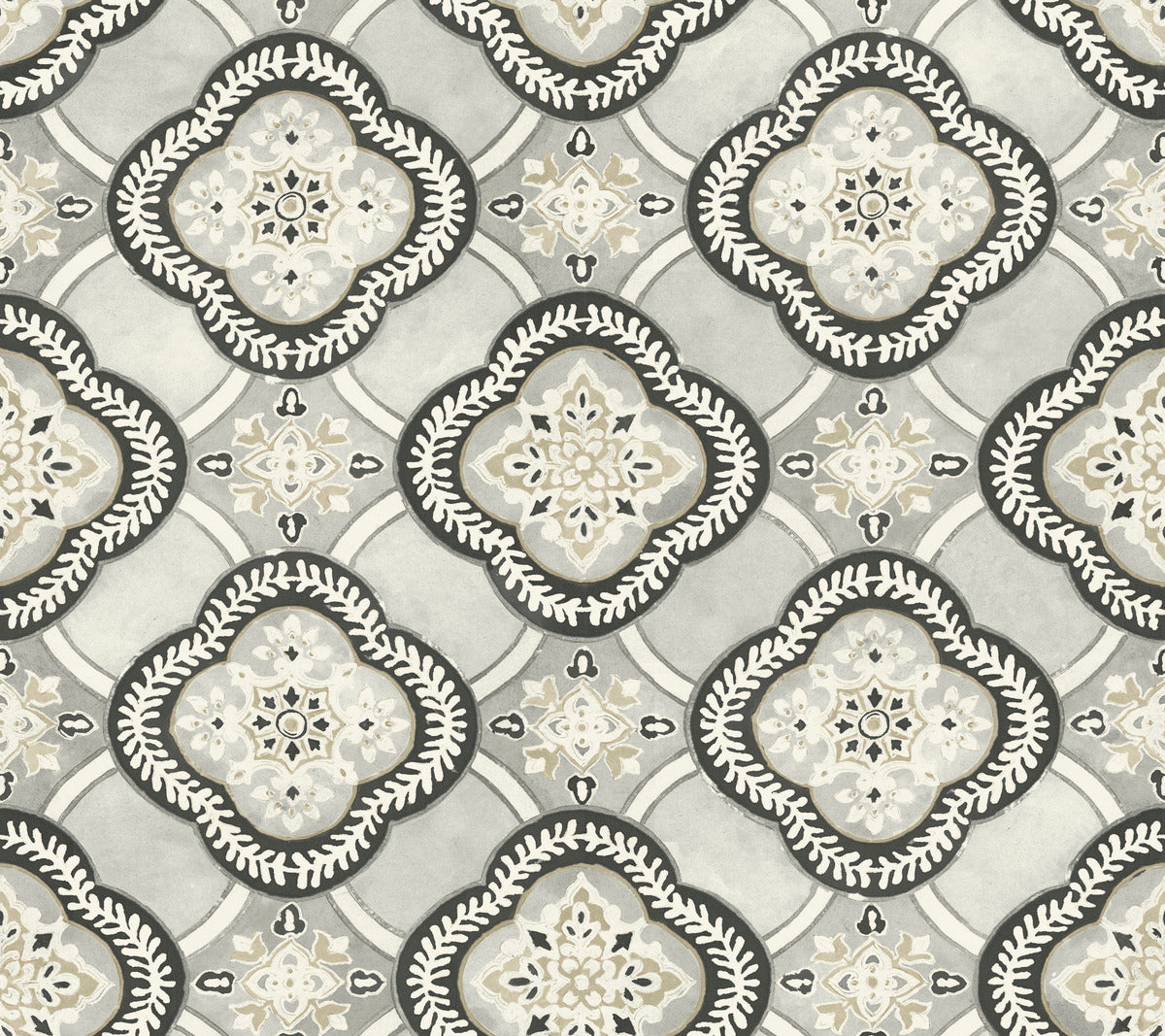 Garden Trellis Wallpaper