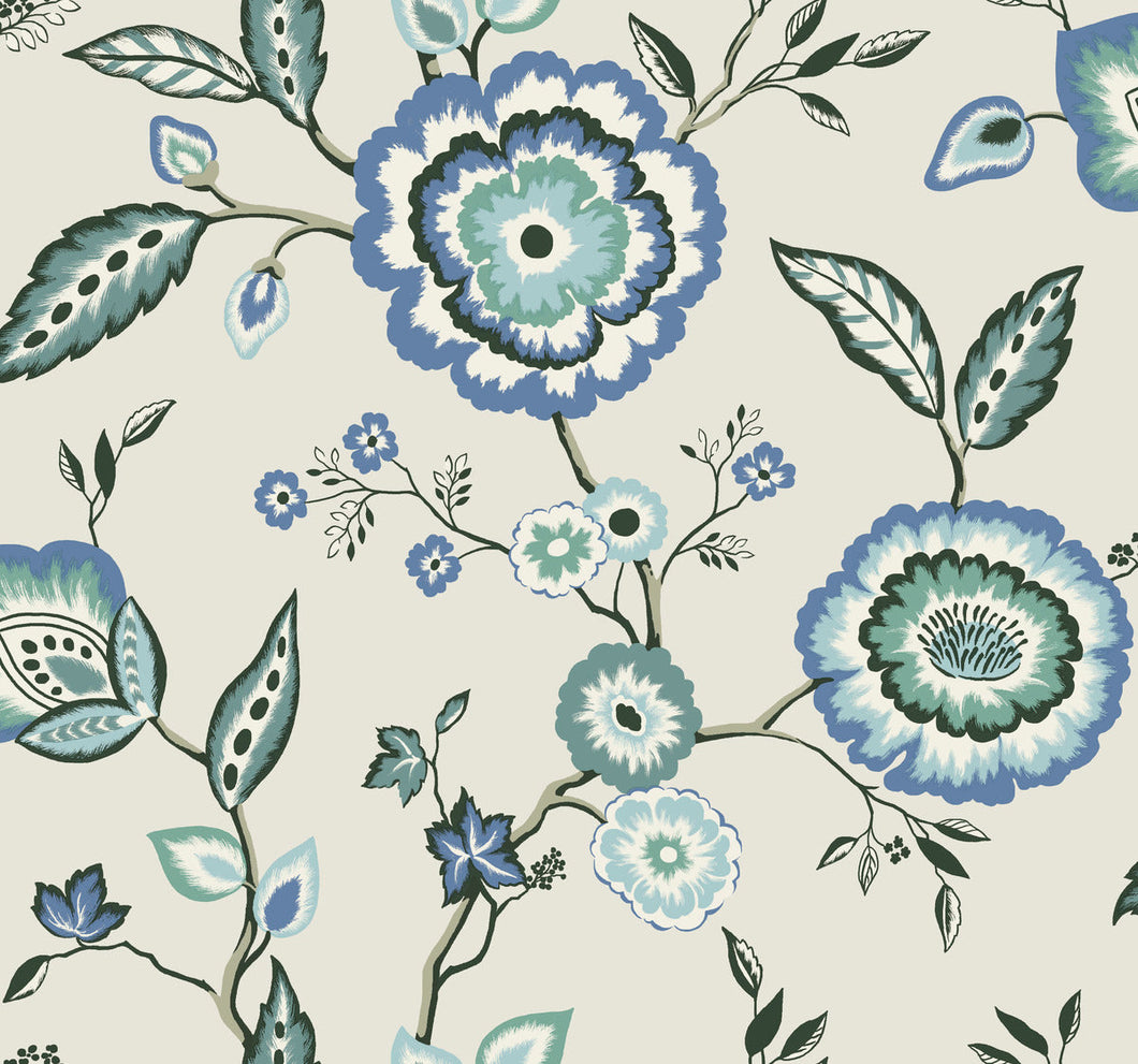 Dahlia Blooms Wallpaper